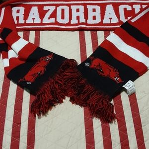 Arkansas Razorback Scarf NWOT